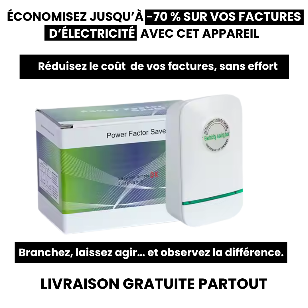 Boîtier Économiseur d'Électricité